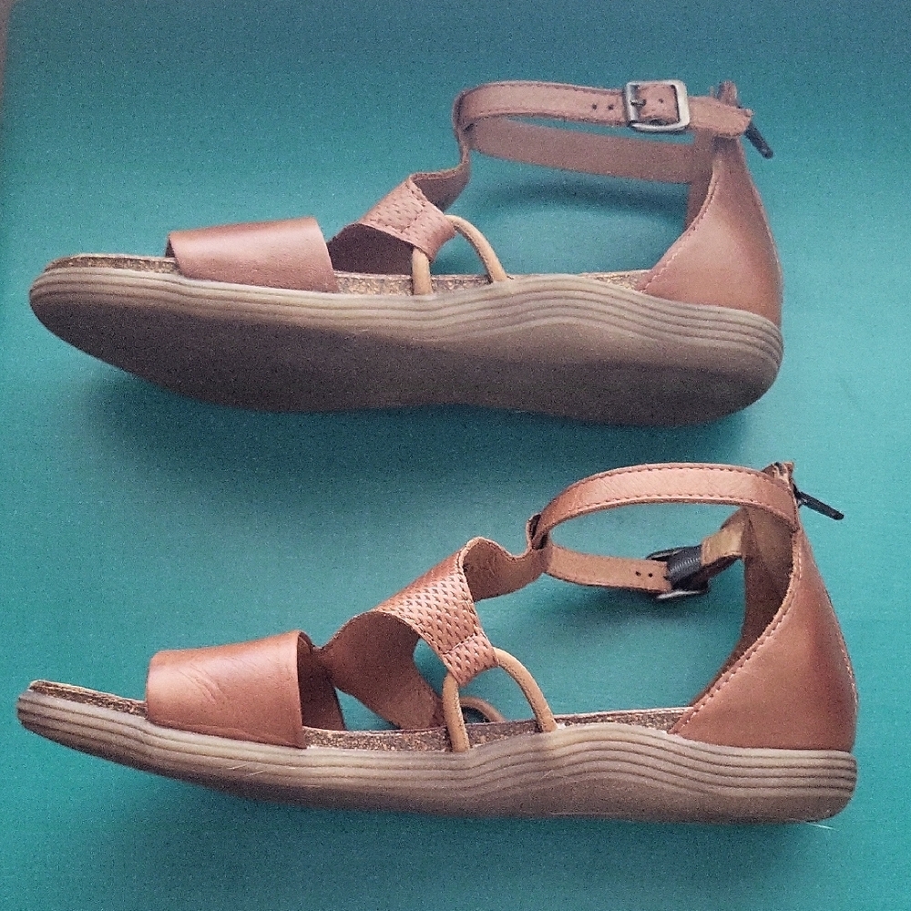 Miz Mooz Mari Leather Sandals - Tan - EU 39/US 8.5-9 - Picture 5 of 7